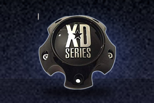 KMC XD Series 1079L121 A0181 5 Lug Gloss Black Center Cap replacement wheel center cap part 1079L121