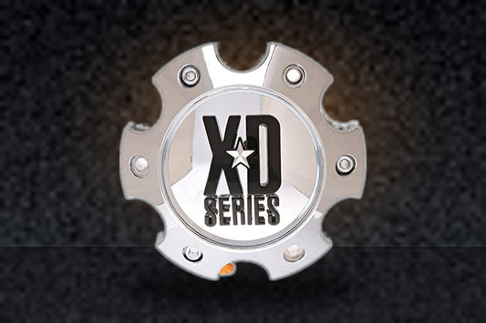 KMC XD Series 796 797 798 Chrome 6 Lug Wheel Rim Center Cap 1079L145 replacement wheel center cap part 1079L145; store listing SKU 1079L145 Chrome 6 Lug