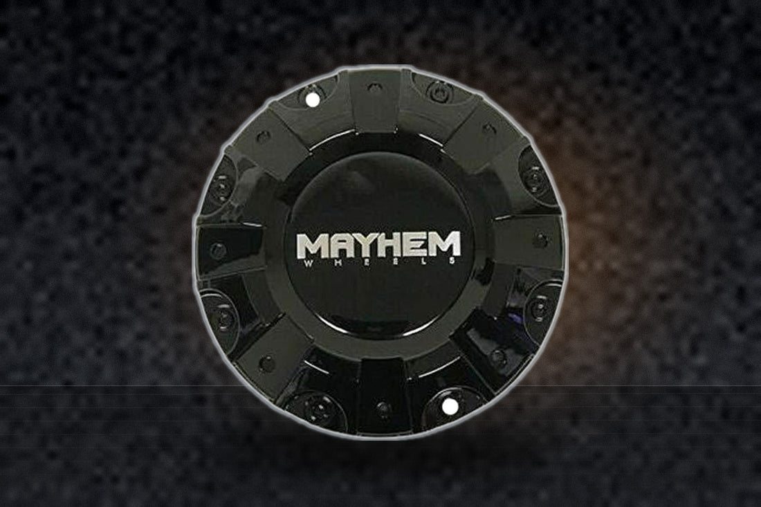 Mayhem Gloss Black Wheel Center Cap C108112B01 replacement wheel center cap part C108112B01