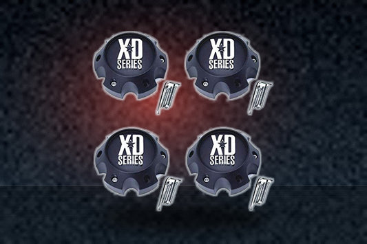 XD SERIES 4 x KMC 796 797 798 Matte Flat Black 6 Lug Wheel Center Cap 1079L145 replacement wheel center cap part 1079L145