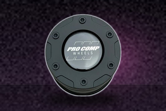 Pro Comp Matte Black Push Thru Wheel Center Cap 8515041 replacement wheel center cap part 8515041