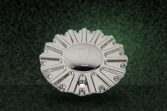 Velocity Wheel CSVW10-2P SJ1211-06 Chrome Center Cap replacement wheel center cap part CSVW10-2P