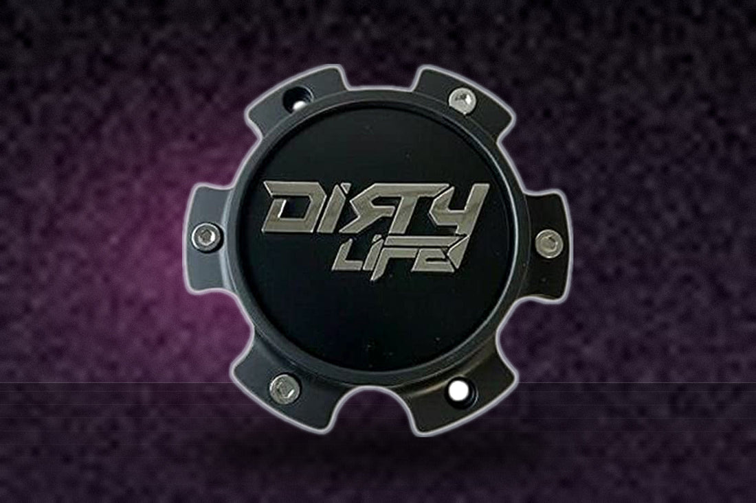 Dirty Life Wheels C109305MB04 C109305MB05-2-4 Matte Black Wheel Center Cap replacement wheel center cap part C109305MB04