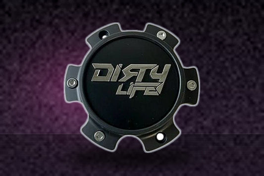 Dirty Life Wheels C109305MB04 C109305MB05-2-4 Matte Black Wheel Center Cap replacement wheel center cap part C109305MB04