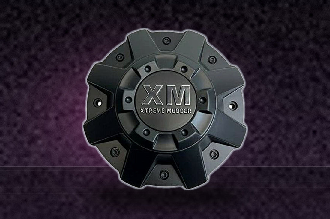 Xtreme Mudder Matte Black Wheel Center Cap C-864-1-XG C-5240-1-SG C-5240-2-SG replacement wheel center cap part C-864-1-XG