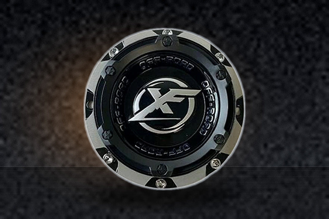 XF OFF-ROAD Gloss Black Wheel Center Cap C-969-2 replacement wheel center cap part C-969-2