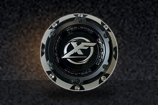 XF OFF-ROAD Gloss Black Wheel Center Cap C-969-2 replacement wheel center cap part C-969-2