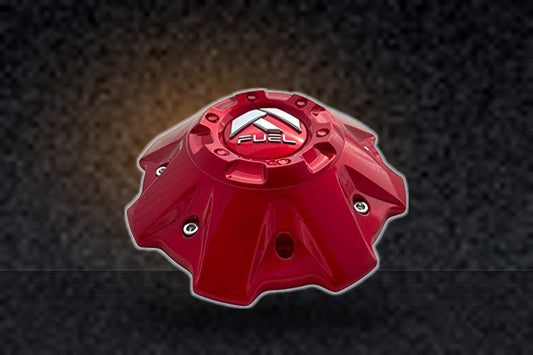 Fuel Offroad Wheels 1001-63GQC Red Center Cap replacement wheel center cap part 1001-63GQC