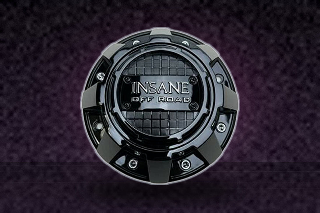 Insane Off Road Gloss Black Wheel Center Cap 721L214 replacement wheel center cap part 721L214