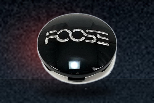Foose Wheels 1001-13B 1001-13 Gloss Black 2.47" Center Cap replacement wheel center cap part 1001-13B