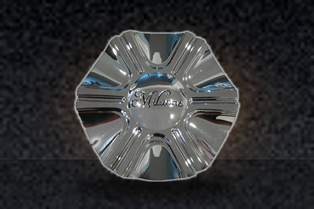 Milanni 452 Stellar Chrome Wheel Rim Center Cap V452-CAP LG0909-24 replacement wheel center cap part V452-CAP