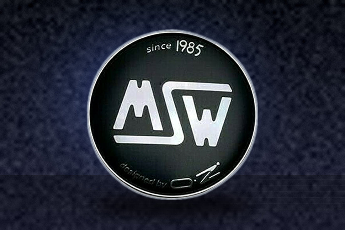 MSW by OZ Since 1985 Matte Black Snap in Wheel Center Cap XC512BW-1 replacement wheel center cap part XC512BW-1