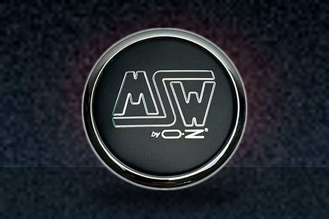 MSW by OZ Chrome and Matte Black Logo Snap in Wheel Center Cap XC566VW replacement wheel center cap part XC566VW