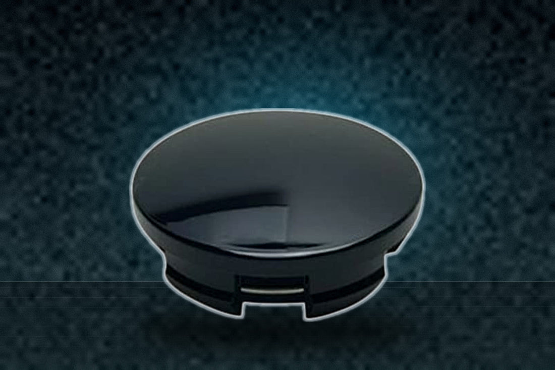 Gloss Black No Logo Snap in Wheel Center Cap CC218-1P replacement wheel center cap part CC218-1P