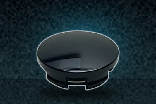 Gloss Black No Logo Snap in Wheel Center Cap CC218-1P replacement wheel center cap part CC218-1P