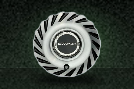 Strada Black and Machined Wheel Center Cap C-1087-3 C-STRA-2 replacement wheel center cap part C-1087-3