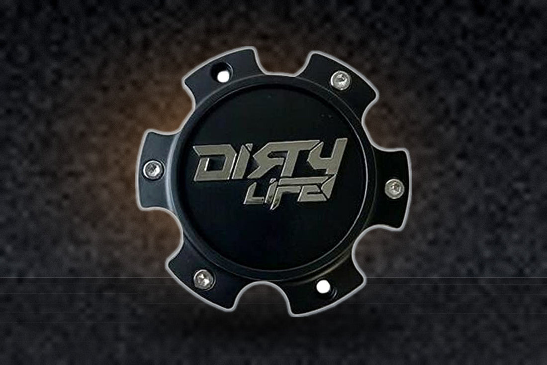 Dirty Life Wheels C109305MB05 C-801-5 Matte Black Wheel Center Cap replacement wheel center cap part C109305MB05