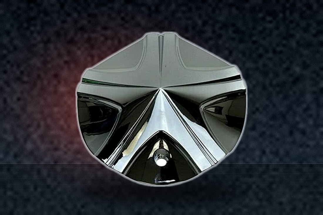 Ice Metal Chrome No Logo Wheel Center Cap 887L175 887-CAP F205-10 replacement wheel center cap part 887L175