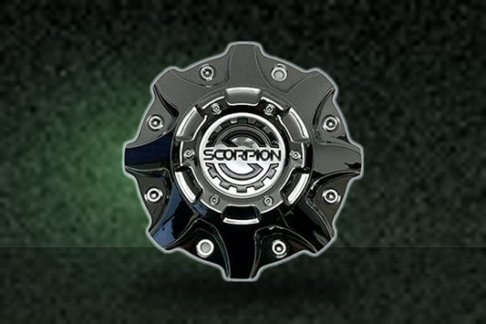Scorpion Wheels Chrome Wheel Center Cap 289-CAP LG1807-22 SC30 replacement wheel center cap part 289-CAP