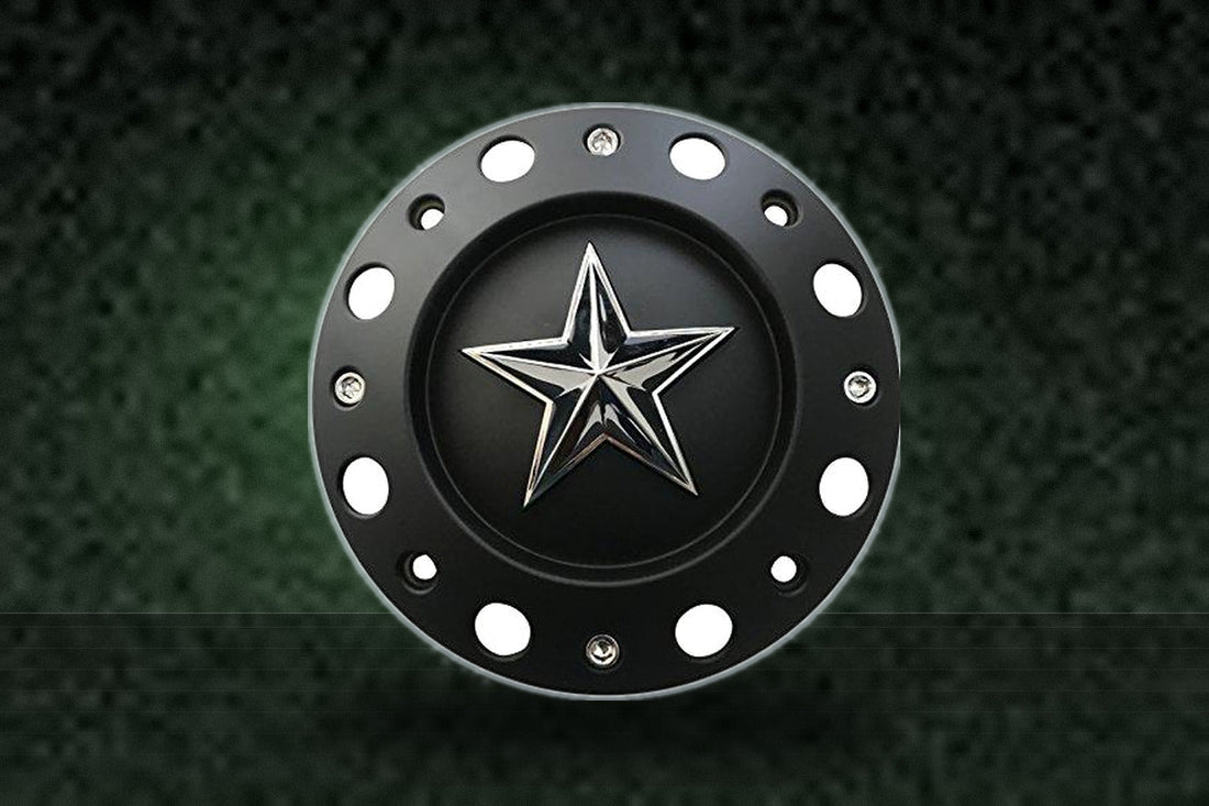 KMC XD Series 775L239B Black Wheel Center Cap Dually Fit replacement wheel center cap part 775L239B