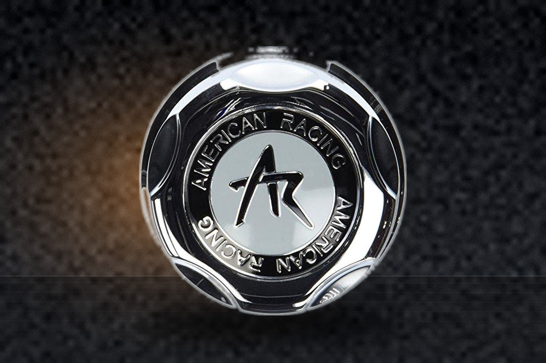American Racing 1342100S Snap-in Center Cap with Silver Logo replacement wheel center cap part 1342100S