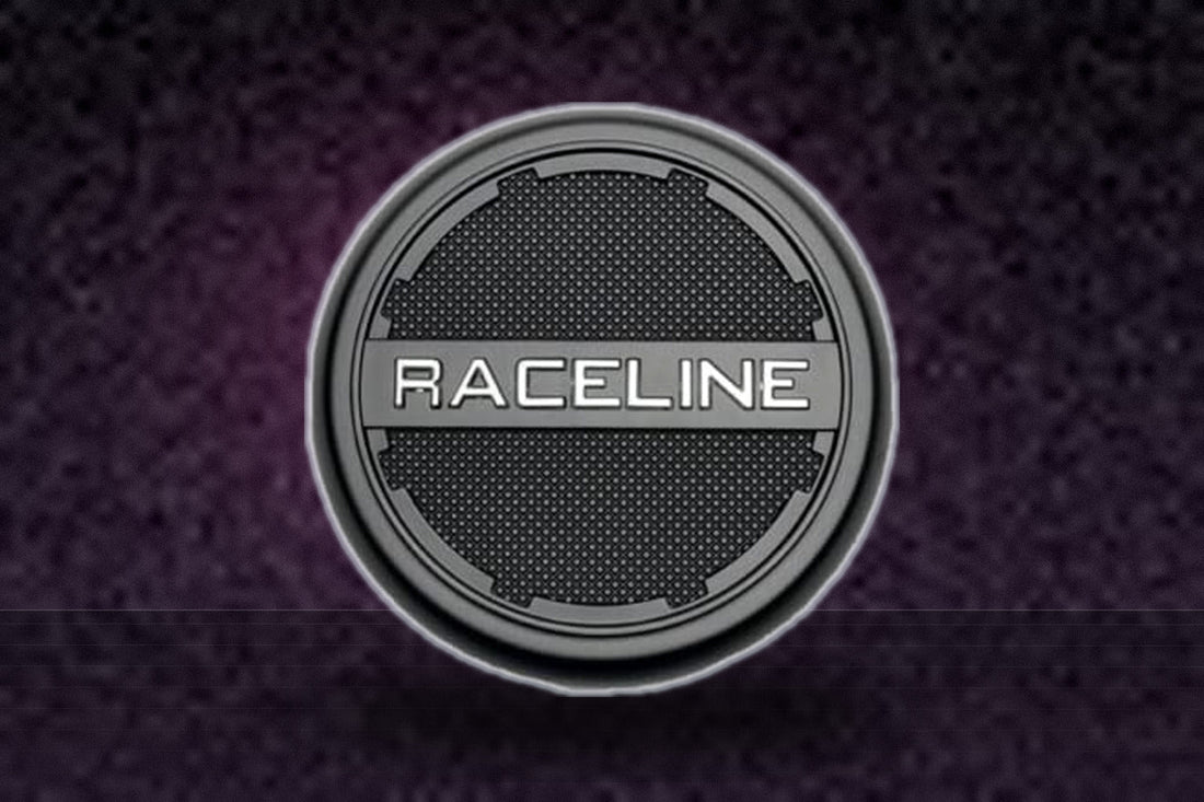 Raceline Matte Black Push Thru Wheel Center Cap C363T124F replacement wheel center cap part C363T124F