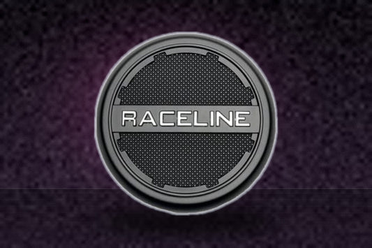 Raceline Matte Black Push Thru Wheel Center Cap C363T124F replacement wheel center cap part C363T124F