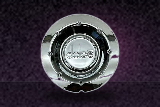 Dolce Chrome Snap in Wheel Center Cap N516-22-CAP replacement wheel center cap part N516-22-CAP