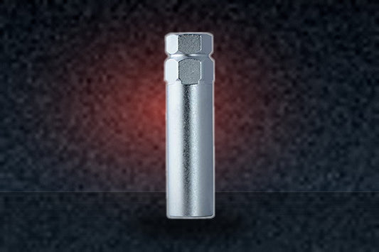 Mr. Lugnut TK650 7 Spline Tuner Key Lock Lug Nut Silver Finish replacement lug nut key / wheel lock key part TK650