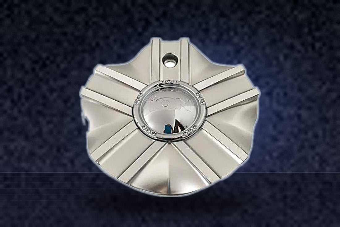 Ion Wheels 161 Hyper Silver C-440-3 C10161M01 Center Cap Fits 15 and 16 Inch Wheels replacement wheel center cap part C-440-3