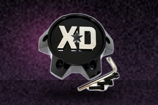 XD Series (by KMC) Black Wheel Center Cap 6L XD864 Rover XD865 Phoenix XD858 Tension XD849 Grenade 2 XD850 Cage XD847 Outbreak XD855 Luxe XD857 Whiplash XD860 Onslaught XD862 Raid
