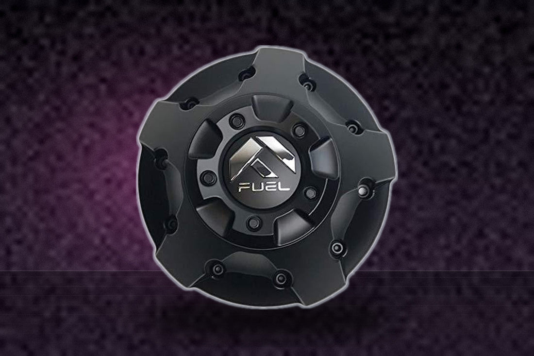 Fuel Avenger Wheels 1003-89MBR 8 Lug Matte Black Center Cap replacement wheel center cap part 1003-89MBR