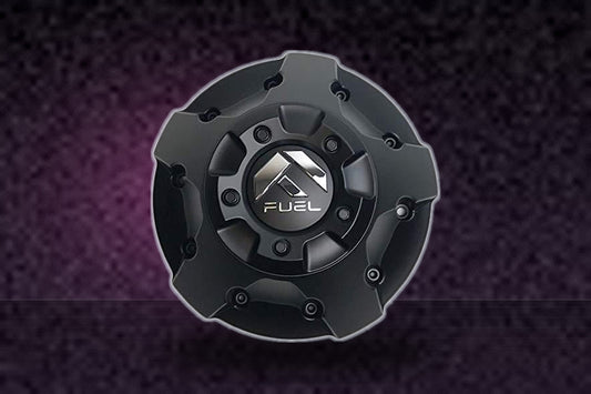 Fuel Avenger Wheels 1003-89MBR 8 Lug Matte Black Center Cap replacement wheel center cap part 1003-89MBR