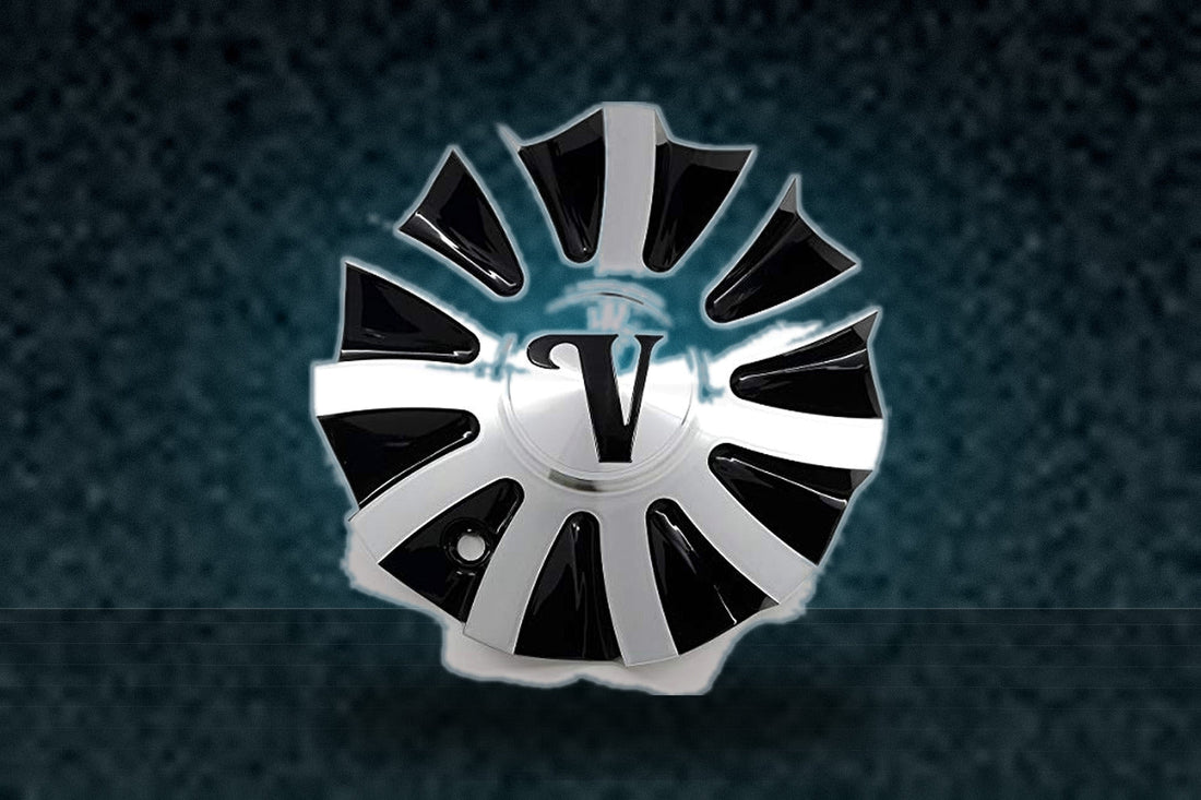 Velocity Wheel VW21 Center Cap (Part # CSVW21-1A) Aluminum replacement wheel center cap part VW21