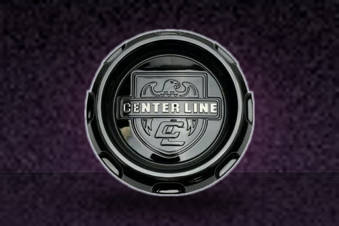 Center Line Gloss Black Short Snap in Wheel Center Cap C-760 C-760-2 replacement wheel center cap part C-760