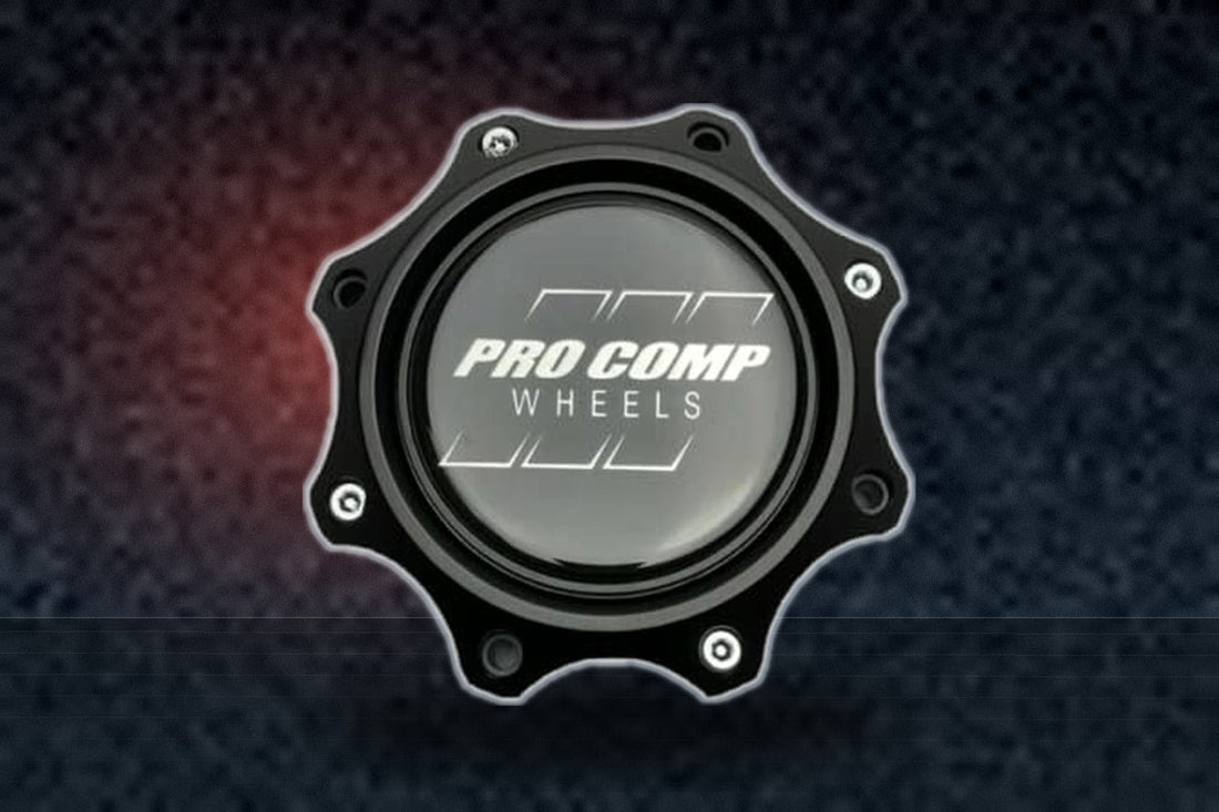 Pro Comp Matte Black 8 Lug Wheel CenterCap 34-8HS-N-CAP 503451501 YL Resin Decal replacement wheel center cap part 34-8HS-N-CAP