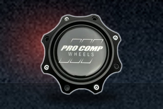 Pro Comp Matte Black 8 Lug Wheel CenterCap 34-8HS-N-CAP 503451501 YL Resin Decal replacement wheel center cap part 34-8HS-N-CAP