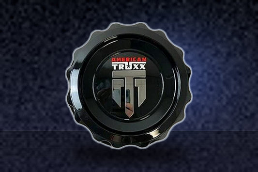 American Truxx 81502090F-7 81502090F-1 Gloss Black Wheel Center Cap replacement wheel center cap part 81502090F-7