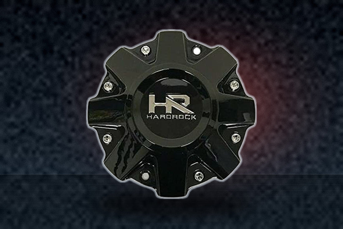 Hard Rock Gloss Black Wheel Center Cap 349L216-C 310L214-E replacement wheel center cap part 349L216-C