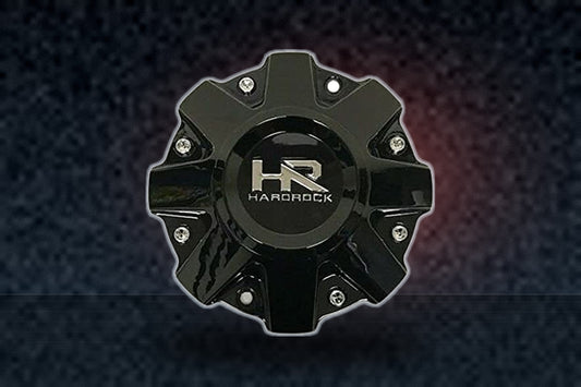 Hard Rock Gloss Black Wheel Center Cap 349L216-C 310L214-E replacement wheel center cap part 349L216-C
