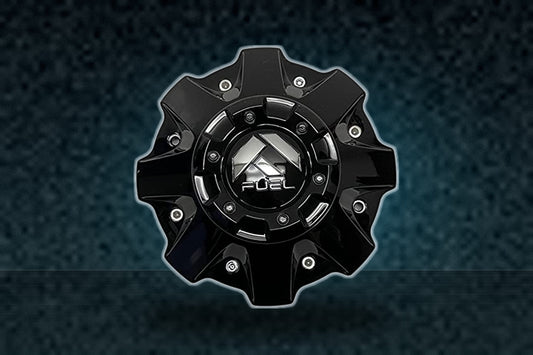 Fuel Offroad Wheels 1002-48GB 1001-63B Gloss Black Wheel Center Cap replacement wheel center cap part 1002-48GB
