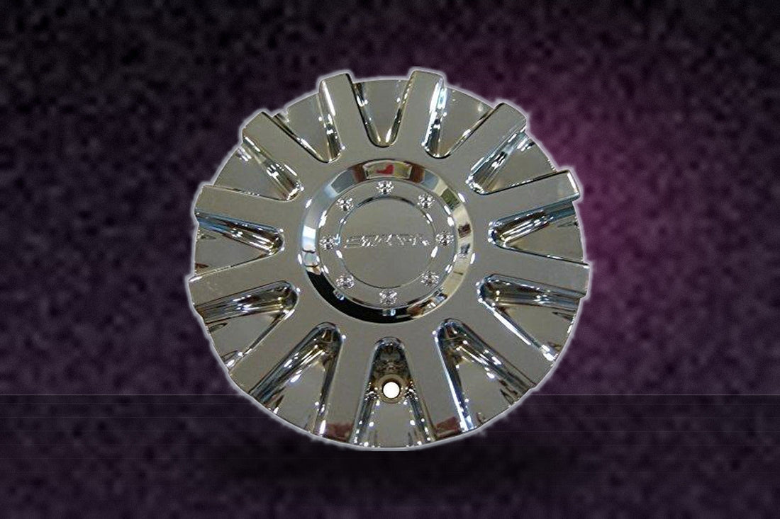 Strada Spina Chrome Wheels Rim Center Cap S16 11212285F-1 replacement wheel center cap part 11212285F-1