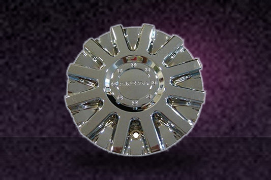 Strada Spina Chrome Wheels Rim Center Cap S16 11212285F-1 replacement wheel center cap part 11212285F-1