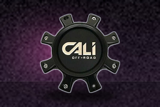 Cali Off-Road Matte Black Wheel Center Cap C109105B01-CALI-F 814720825F-12 replacement wheel center cap part C109105B01-CALI-F