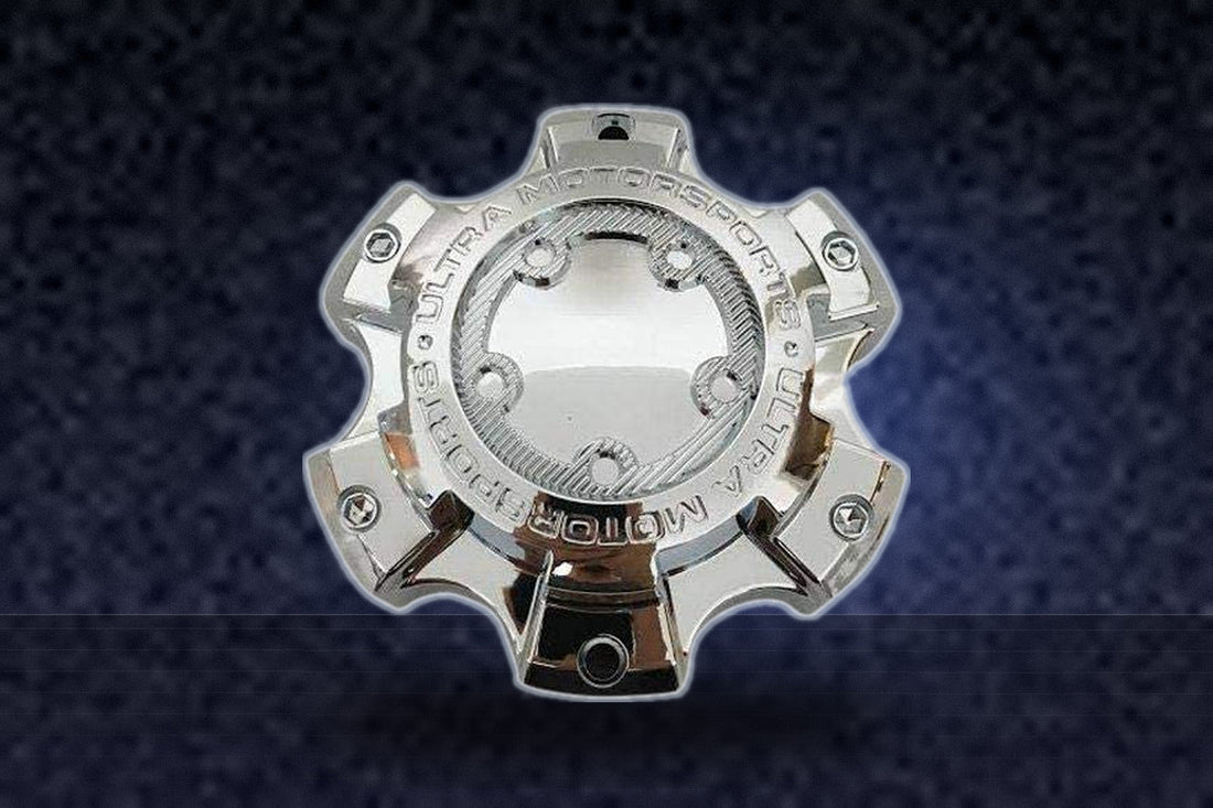 Sparkoo New Chrome Ultra Wheel Motorsports C800805 A89-9865 Wheel Rim Center Hub Cap (1) replacement wheel center cap part C800805
