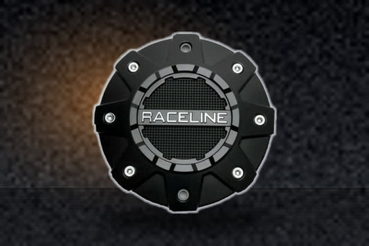 Raceline Wheels Matte Black Wheel Center Cap C119D replacement wheel center cap part C119D