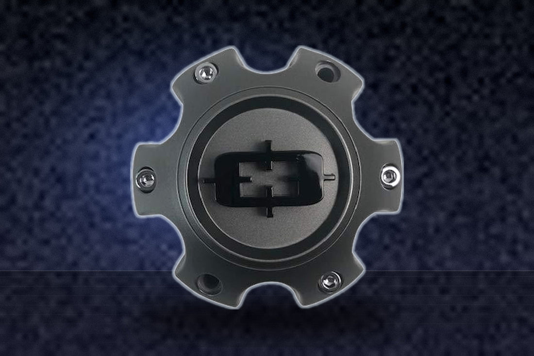Vision Wheels C415SG-6V Satin Gray 6 Lug Center Cap replacement wheel center cap part C415SG-6V