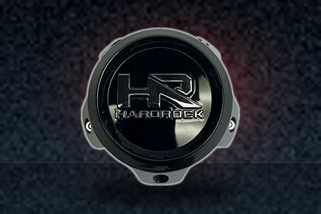 Hardrock Gloss Black Wheel Center Cap H553B H553B-SG H553B-B replacement wheel center cap part H553B