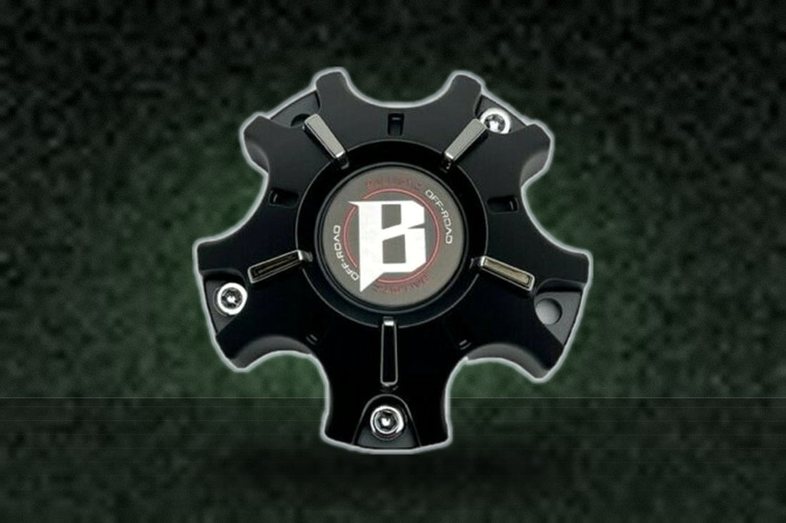 Ballistic Matte Black 5 Lug Wheel Center Cap WX-07-CAP replacement wheel center cap part WX-07-CAP