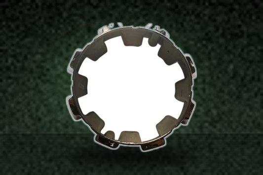 Ion Wheels 179 174 171 C101710-0 Open End Chrome Center Cap Open Version of 11531580F-1 C101710 C-202201 replacement wheel center cap part C101710-0